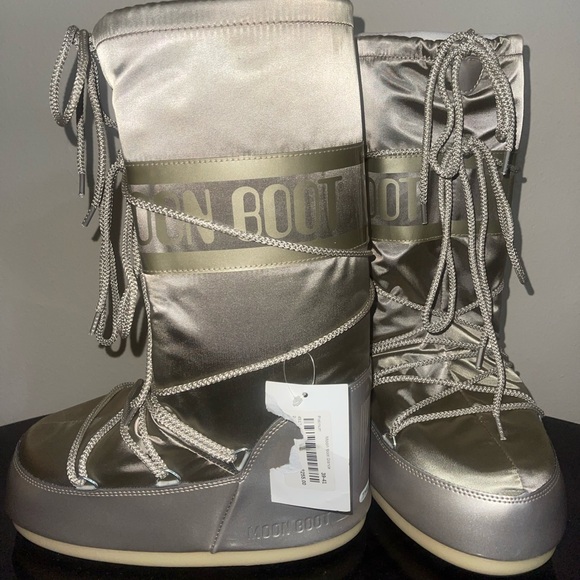 🚫SOLD🚫 Moon Boot Icon Glance - Platinum EU39-41 - Picture 4 of 7